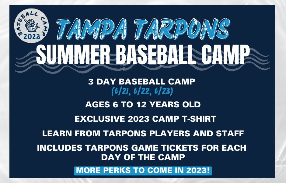 Tampa Tarpons on X: On the Eleventh Day of Christmas the Tarpons