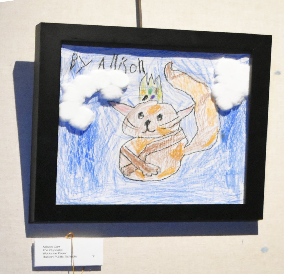 Cupcake: Allison Carr Youth 12 &amp; Under, Second Place Works on Paper Relative; Boston Public Schools Venue: Boston dlvr.it/Sfcrf0