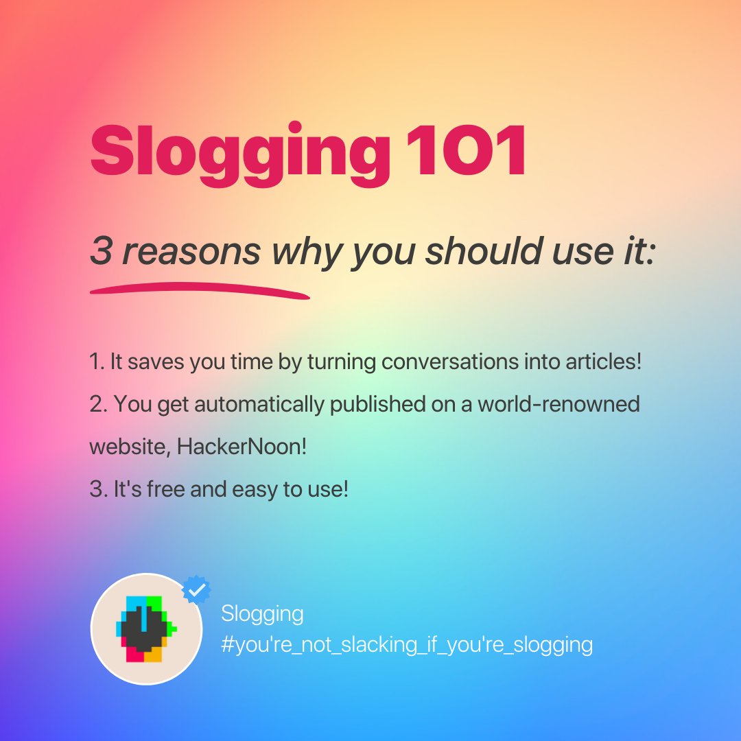 sloggingapp's tweet photo. Still looking for reasons to try #Slogging?
Let us give you 3 good ones!💪  

Use this link: https://t.co/J0QUgxMTpp 
Try our app! https://t.co/LfUrH71ZsO