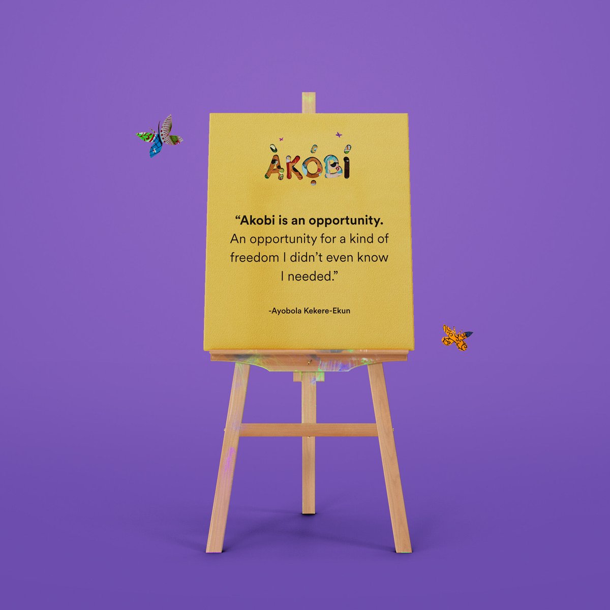 “Akobi is an opportunity. An opportunity for a kind of freedom I didn’t even know I needed.” 

- <a href="/ayobola_k/">Ayobola</a> 

#Quilling #Contemporaryart #NFTart #artist #Akobi