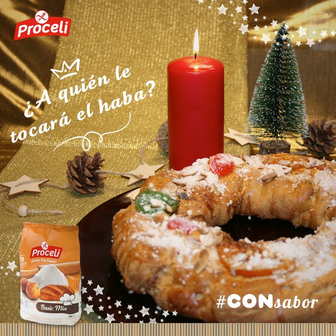 Hoy te traemos la receta del Roscón de Reyes sin gluten con mucho sabor para que puedas prepararlo en casa 😉.
#CONsabor

proceli.com/recipes/roscon…