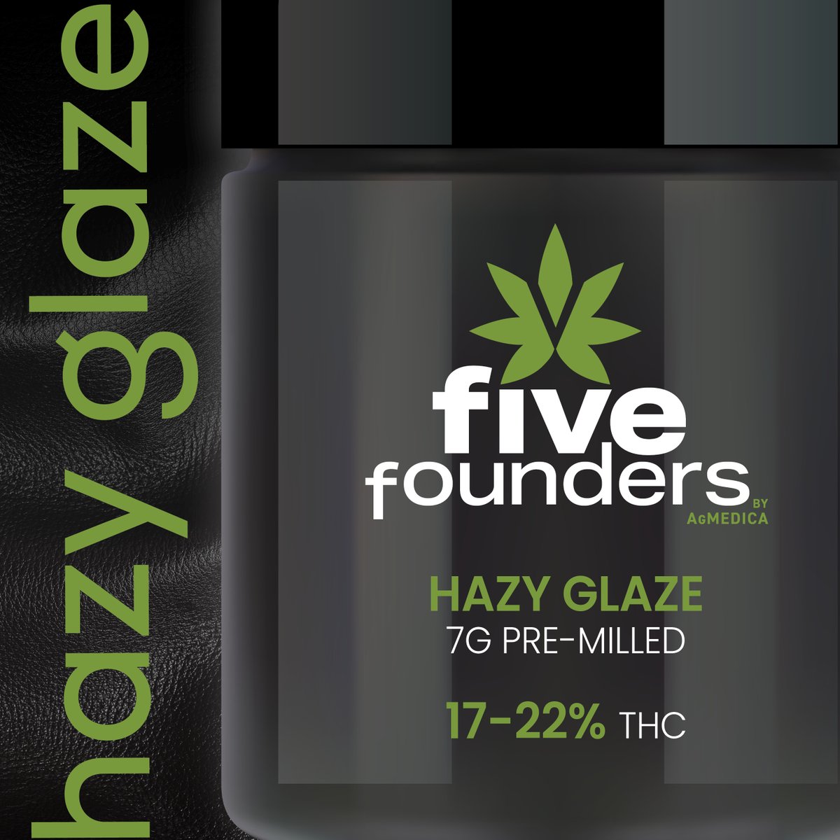 FiveFounders_'s tweet photo. A taste for the finer things? 
Try our premium, indoor grown, milled and ready to use product. 

Five Founders 7g Hazy Glaze is quality indica-dominant, single strain, pre-milled cannabis.

#FiveFounders #PreMilled #HazyGlaze https://t.co/9paFEc3zuv