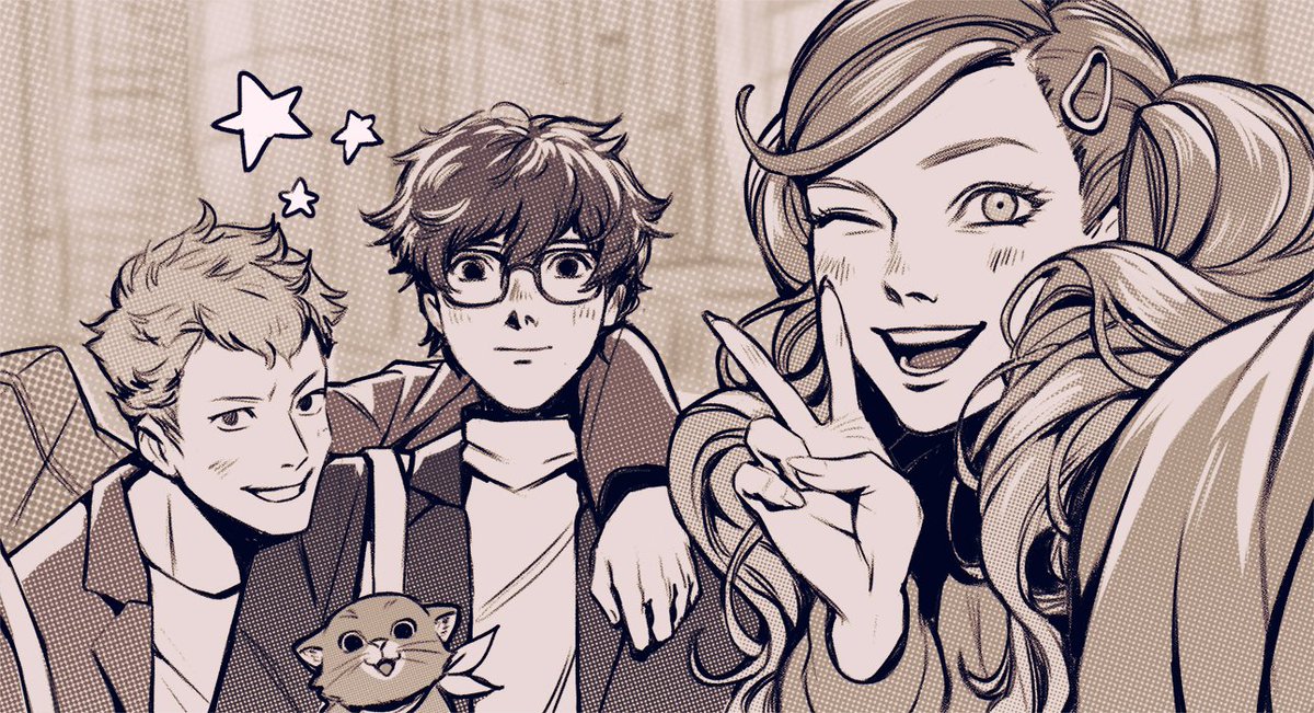 frkdlsch_draws's tweet photo. precious dumb kids!! #Persona5 #ペルソナ5 https://t.co/v5gZNISnL3