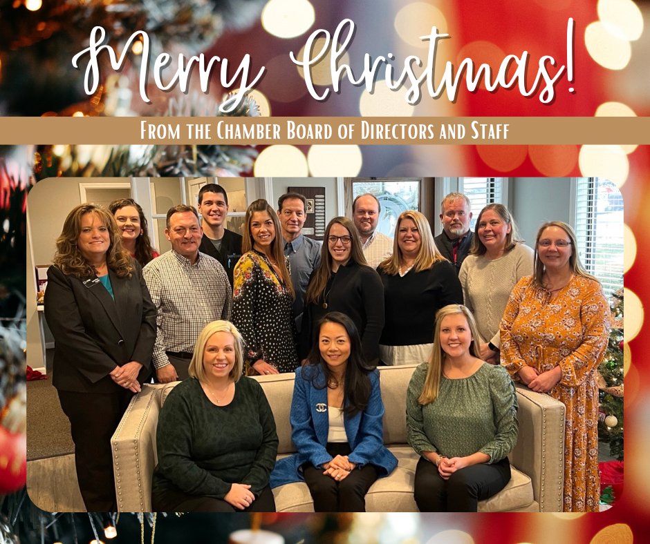 Merry Christmas from the Chamber Board of Directors and staff! #mymky
