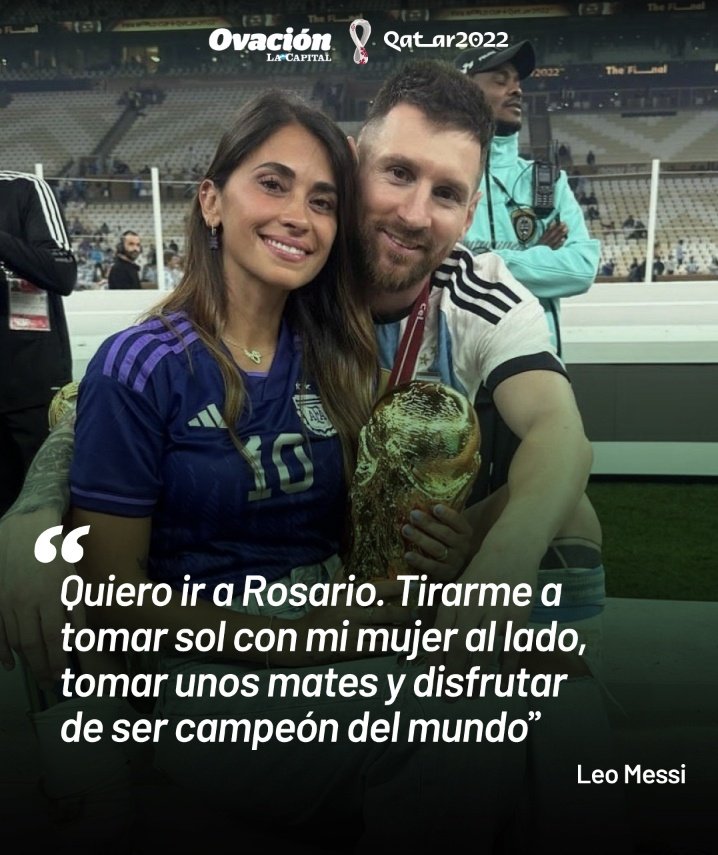 Lo que queremos todos. Que nos guste el trabajo que hacemos y nos vaya bien, tener unas monedas, un amor que te sostenga para compartir unos mates y tomar solcito.
Qué proyectazo de vida