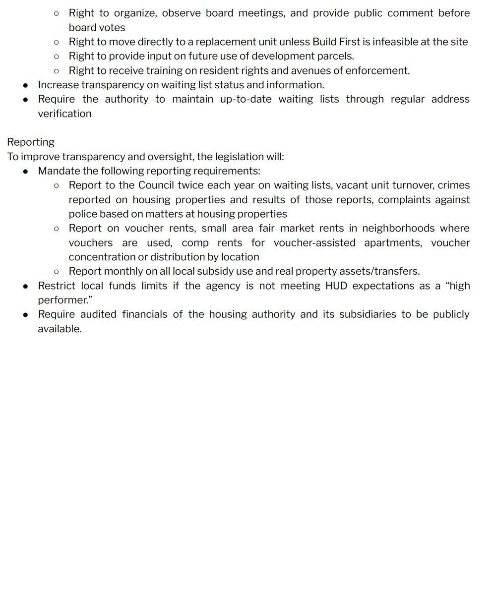 Here are the details of @tweetelissa's and @CMBrookePinto's DCHA bill, introduced last week.