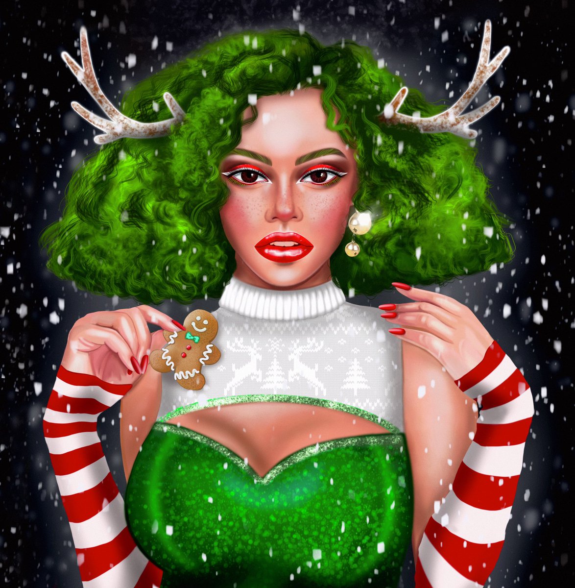 HOHOHO Dears ❄️
Holidays are coming!
Do you feel it? 😉 

My new baby «MARRY🎄» is ready 

0.05 ETH ⬇️

 opensea.io/Under_mooder

#OpenSeaCollection