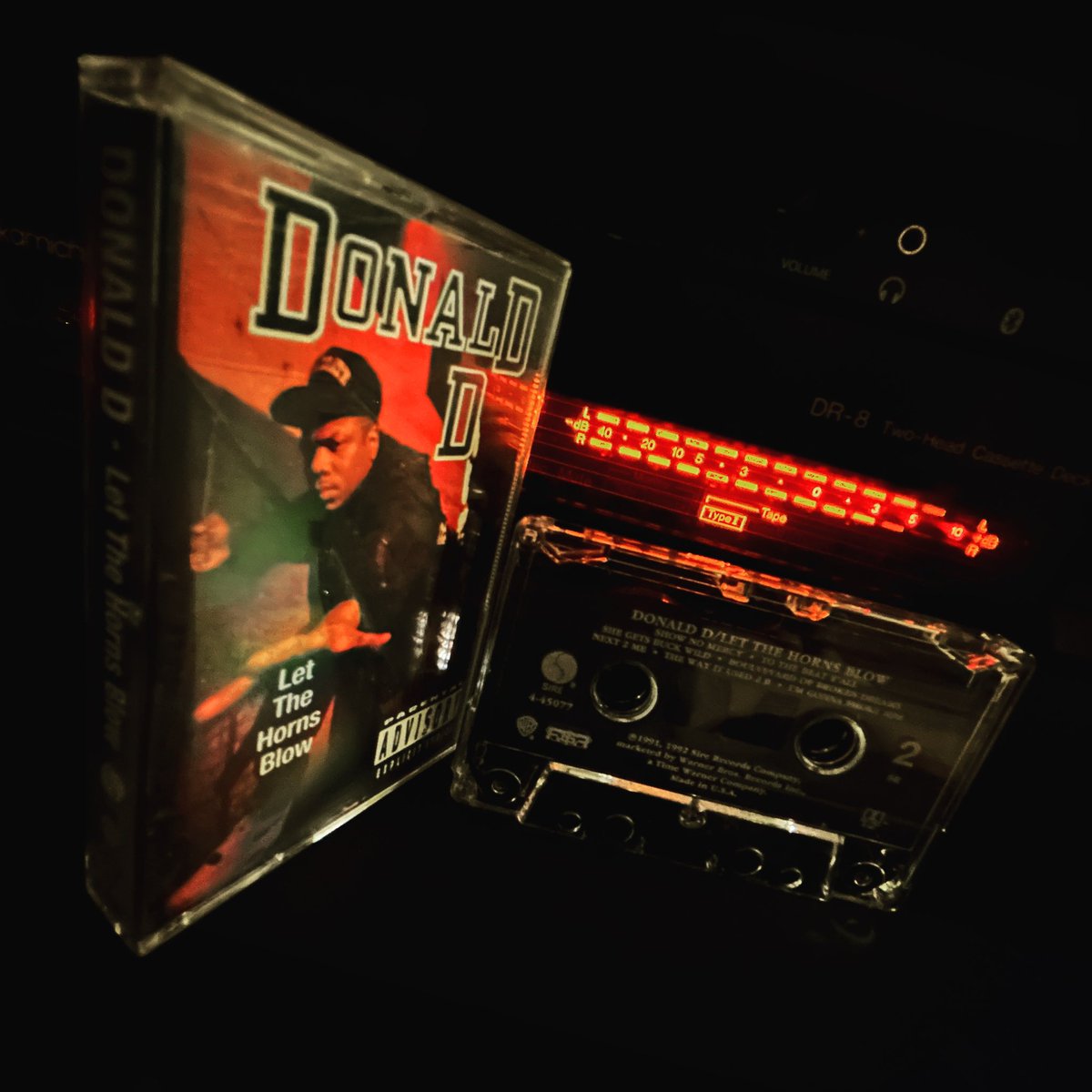 hiphopgods's tweet photo. @donalddbronx 
Let The Horns Blow
#classic #hiphop #cassette #rhymesyndicate #notorious #rhymer #microphoneking #syndicatesniper #donaldd #hiphopgods https://t.co/NzbWxloCTL