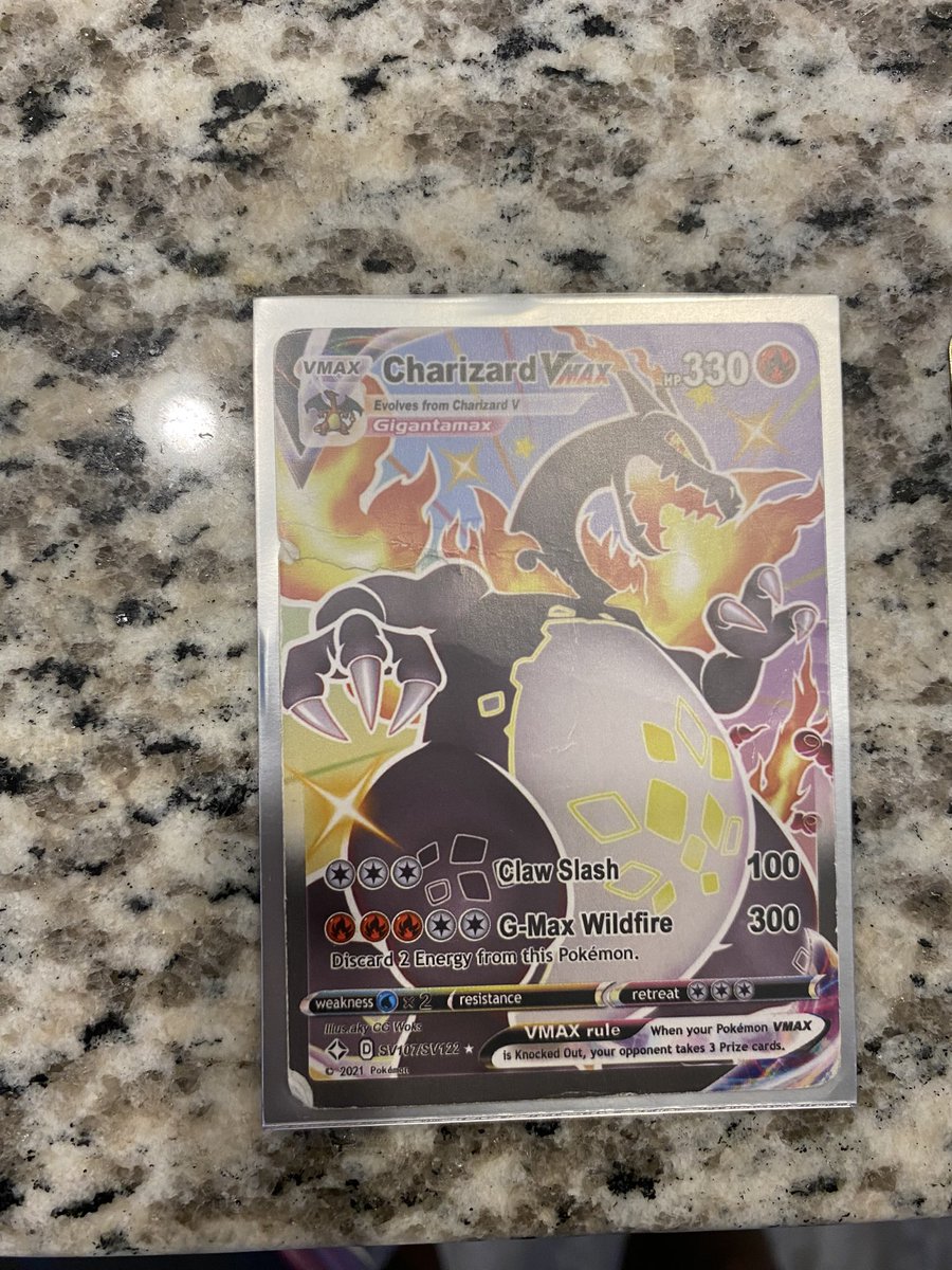 kardempire1's tweet image. Look what I found. Taking offers. #charizardvmax #Pokemon #Charizard