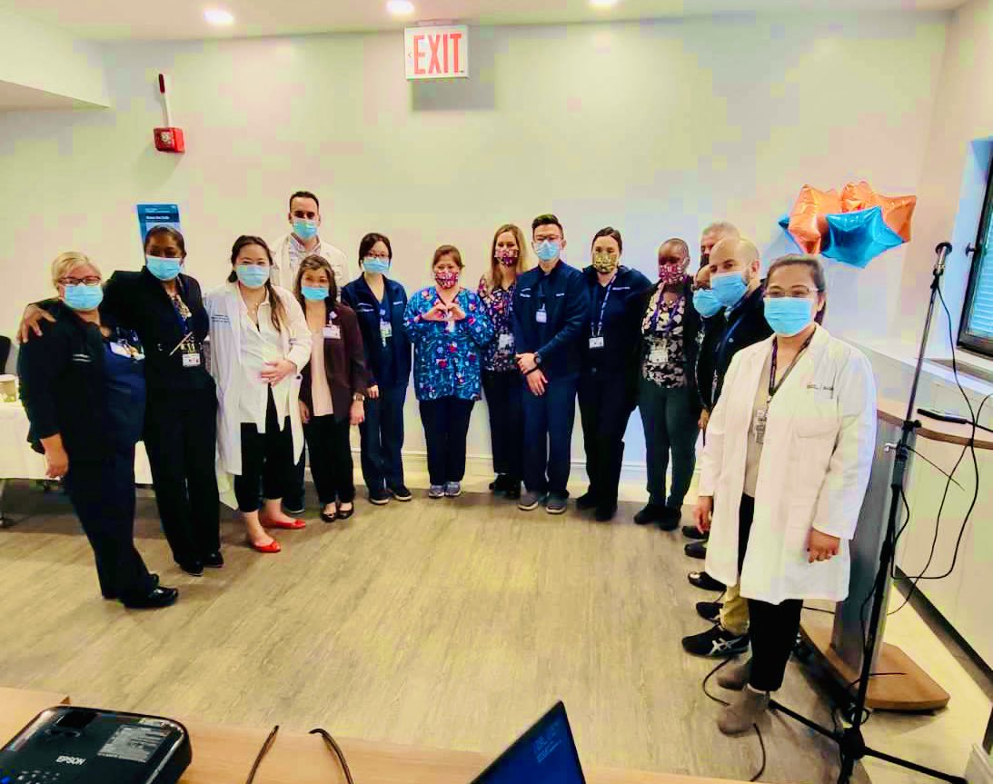 cherriepiem's tweet photo. Bellevue’s First Nursing Grand Rounds @BellevueHosp #ECMO , first ever ECMO program of @NYCHealthSystem , the nation’s first non-university based public hospital that offers ECMO , CCU #NursesRole and #Nursescontributions to the success of this program @NCineas @RoselineMartel2 https://t.co/Rt3l7yqsBA