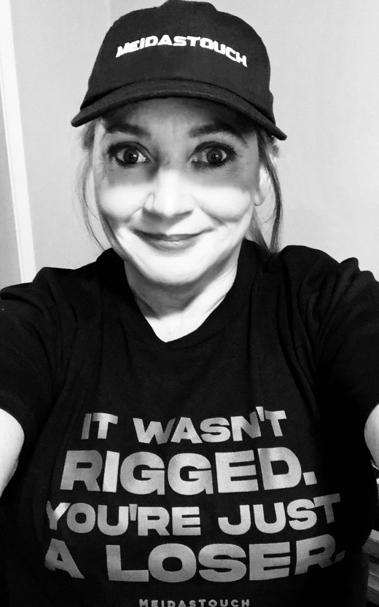 AndreaTwitMo2's tweet photo. @EagleMacCassady @POTUS @meidasjordy @BMeiselas @meiselasb @MeidasNetwork Me TOO!!!!!! I pretty much only wear #MeidasMerch too…lolol
like this one (it’s one of my favs) #ItWasntRiggedYoureJustALoser https://t.co/FxpS0h4IBN