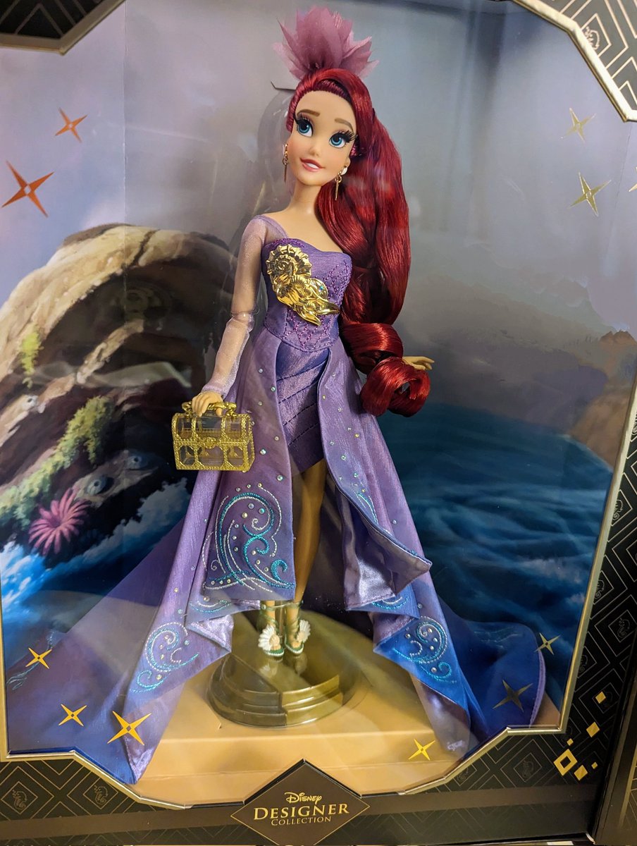 Finally got a LE Ariel doll 😊

#disneydoll #disney #LimitedEdition #ariel #disneydesigner