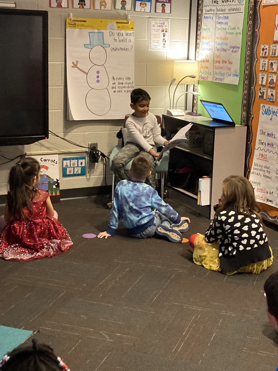 This first grade friend was proud to read his book about pandas to his class! Thanks @missboose1st <a href="/WoParkSharks/">Worthington Park Elementary School</a> #itsworthit