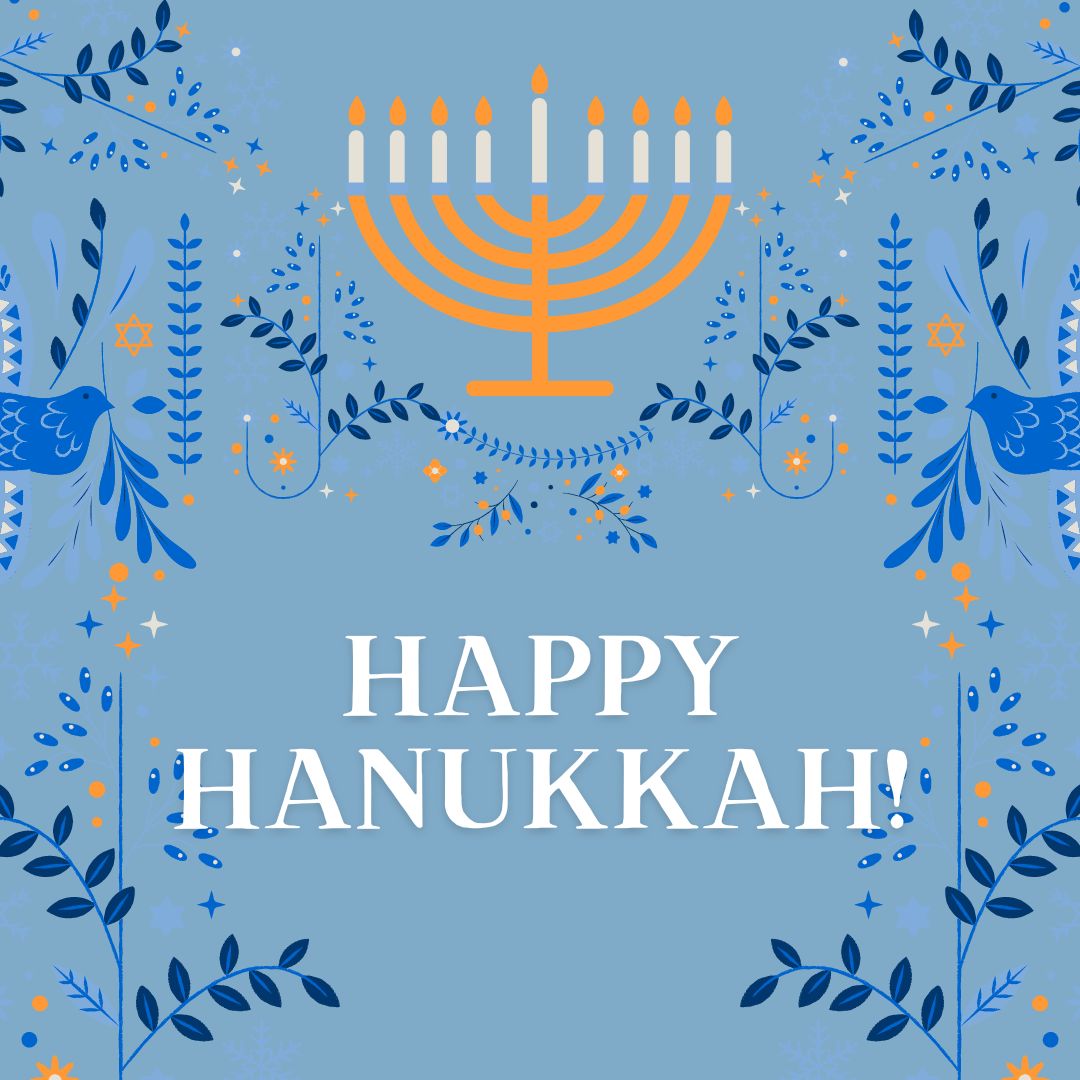 Happy Hanukkah from all of us at CANDU Owners Group - wishing all those celebrating peace, joy, happiness and light!