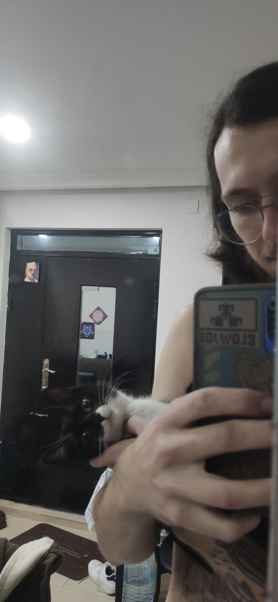 Ivan_Kaptoxa's tweet photo. Привет, Тбилиси!

Неделю назад мы подобрали кошку, за которой 3 месяца следили у магазина. Понимая, что мы не в состоянии завести питомца на постоянку, решили попробовать ее привести в порядок и устроить, тем более скоро зима.
В общем, эта малявка ищет постоянный дом, о ней далее https://t.co/TfQnSX72VX