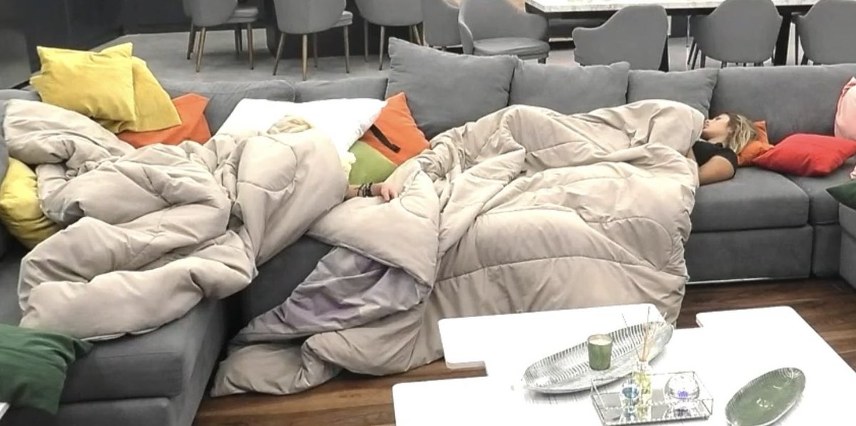 Alondra66415814's tweet photo. Para los que decían que era mentira que Julieta se fue a dormir con Camila por esta razón 💁🏻‍♀️ #GH2022 #GH22 #GranHermano      DANIELA 9009 ultimas horas para votar https://t.co/wjKTNPp97L