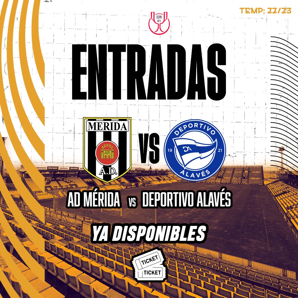 ¿Quieres participar en nuestro sorteo de #Entradas para el partido de #CopaDelRey  #MéridaAlaves

- Sigue a <a href="/HostalAnas/">Hostal Anas</a> en Twitter.
- Sigue a <a href="/DeportesMerida/">DeportesMerida</a> en Twitter.
- Haz RT.
- Comenta citando a quién te acompañará al partido. 
#Suerte.