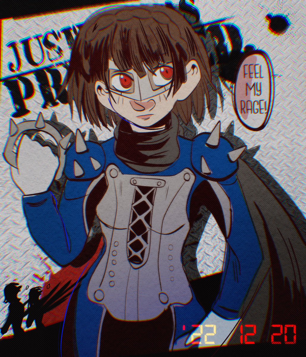 MaiPhoeniix's tweet photo. Some best fate to some culprits at last ✌🏽💙, May. Good Justice will be privileged! /Some Makoto auto attack after we beat Kaneshiro boss down 👊🏽💥 #makotoniijima #Queen #Persona5Royal #ProcreateArt #IPadproArt #fanart #20Dec2022 #QueenPersona5 https://t.co/qTfi4ByT0X