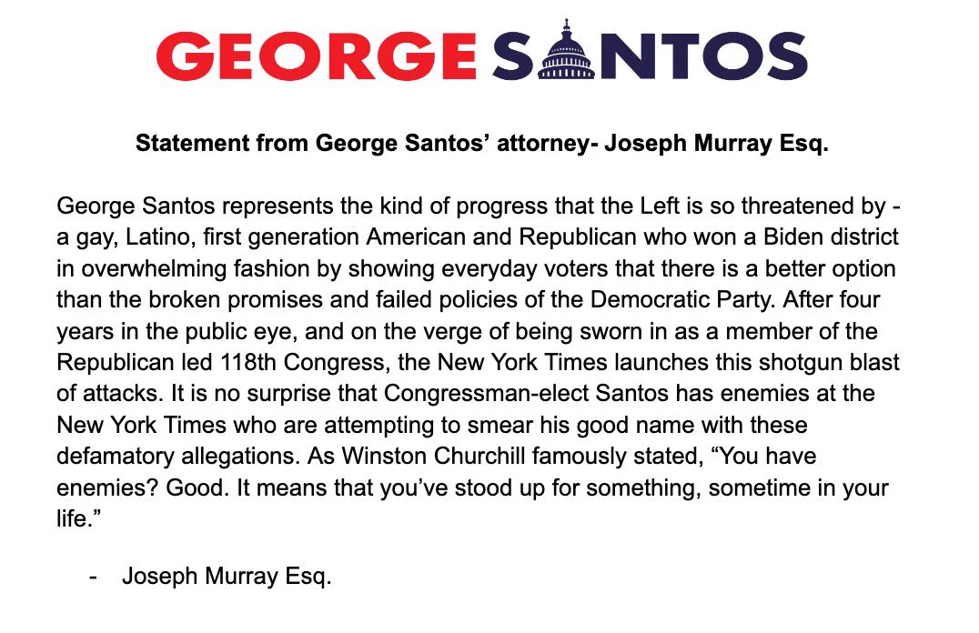 George Santos (@Georgesantos) on X
