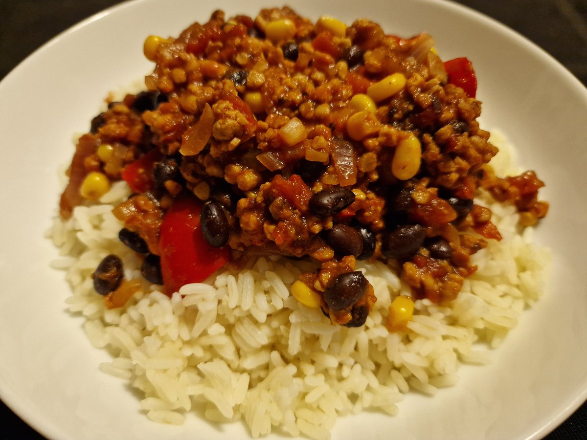 Chilli sin carne for dinner this evening 💚🙌🏼 #vegan #veganfood