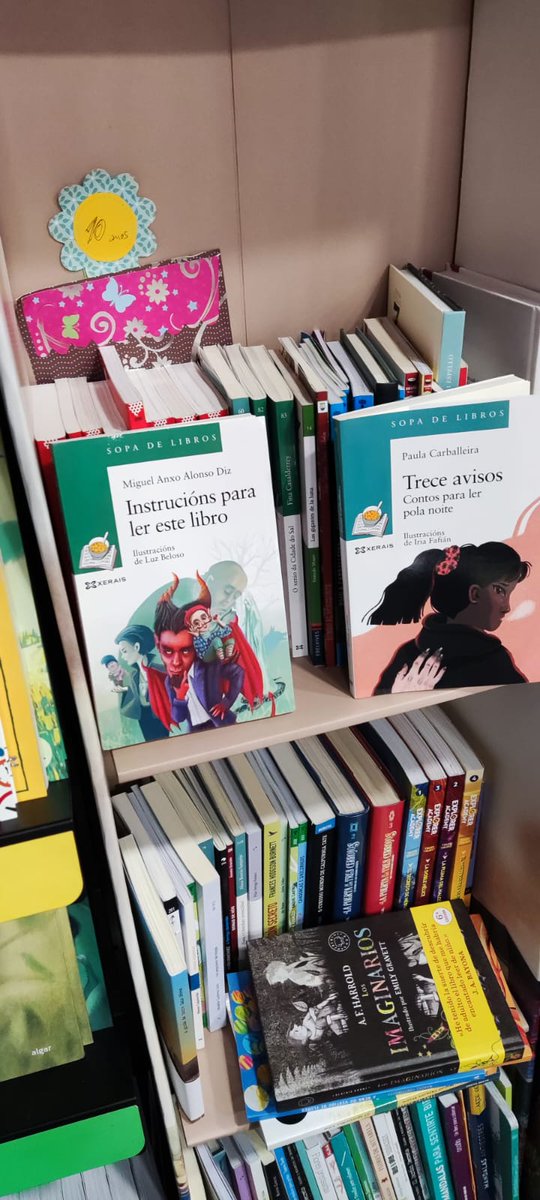 Librarías 📚🙂

Canda a nosa querida Paula Carballeira. 

@Xerais 
@LuzBeloso 
#IriaFafián 
#instruciónsparalerestelibro