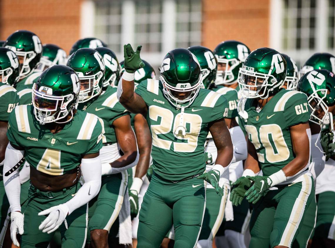 AG2G! After a great conversation with <a href="/CoachOjong/">Coach Rod Ojong</a> and the new staff I am Blessed to be re-offered by The University of North Carolina At Charlotte. #GOLDStandard