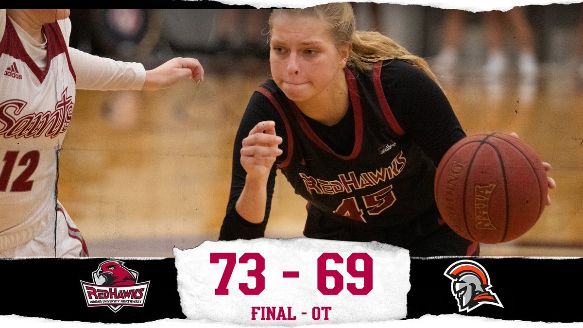 RedHawks Knock Off No. 13 Indiana Tech in OT!
Michaela Schmidt with a game high 23 points!
#IUN #TheRedHawkWay #RunAsOne