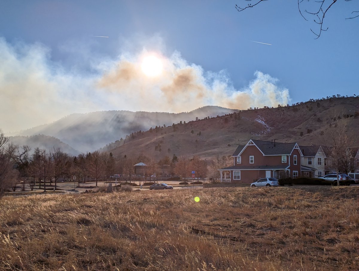 #SunshineWildlandFire from Violet and 9th