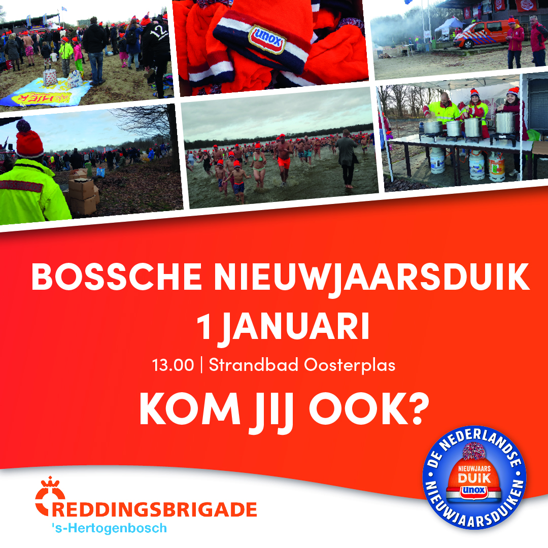 We mogen weer! 2x kon het niet doorgaan, maar de vergunning is binnen, de soep staat klaar en al onze vrijwilligers hebben er weer enorm veel zin in!! Kom jij ook?? #nieuwjaarsduik #unox #nieuwjaar #2023 #denbosch