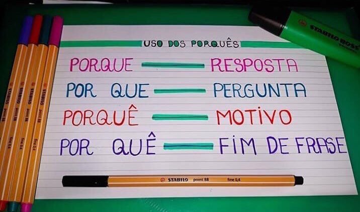 alexaiworks's tweet photo. #ComoAssimProfessor🎓• Utilidade Pública 

PORQUE x POR QUE x PORQUÊ x POR QUÊ

RT pra alcançar mais pessoas🔄 https://t.co/NyYhYKtmfr