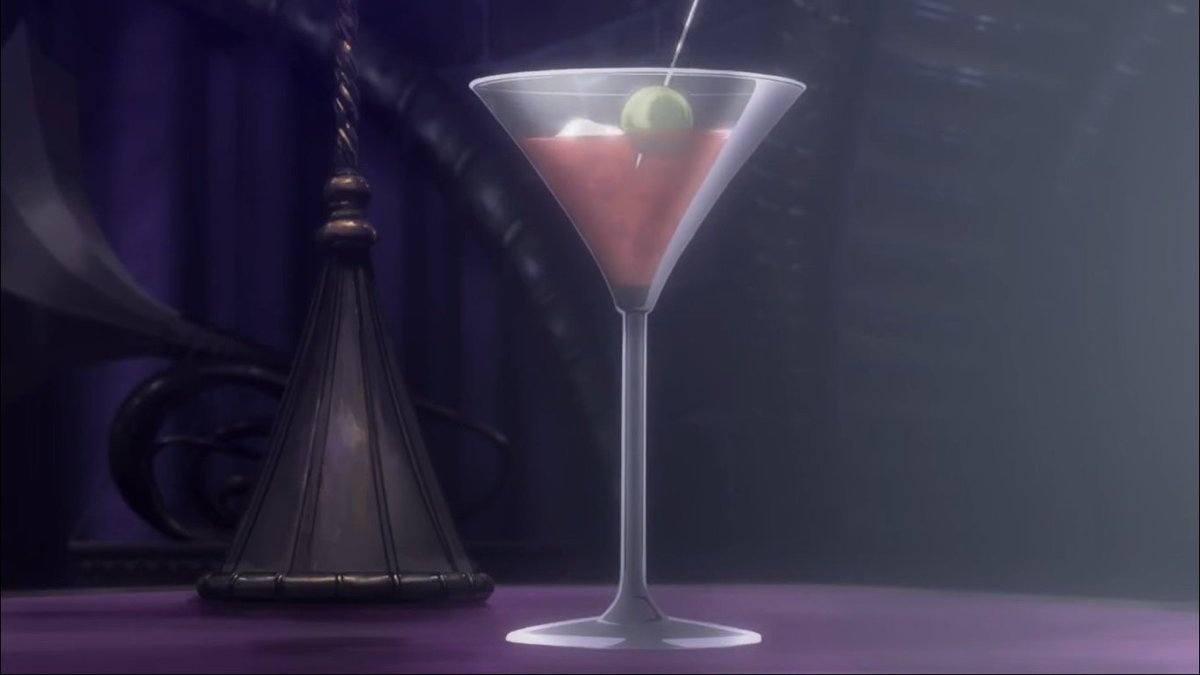 *he left a cocktail of "Cereza"(his own rendition of "Mysterious Destiny") given he heard today is his acquaintance Bayonetta's birthday today, in case she's probably in Purgatorio or whatnot. Happy Birthday, Bayonetta(<a href="/MadameOfVigrid/">𝓣𝓱𝓮 𝓦𝓲𝓬𝓴𝓮𝓭 𝓦𝓲𝓽𝓬𝓱 𝓸𝓯 𝓥𝓲𝓰𝓻𝓲𝓭</a>).*