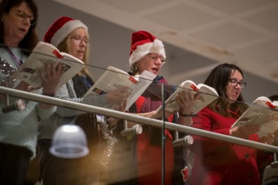 GoHertsChoir's tweet photo. Did you see and hear us at the @UniofHerts #FestiveFair? Here's some lovely photos of our carol-singing... https://t.co/4lvXOCBJUg