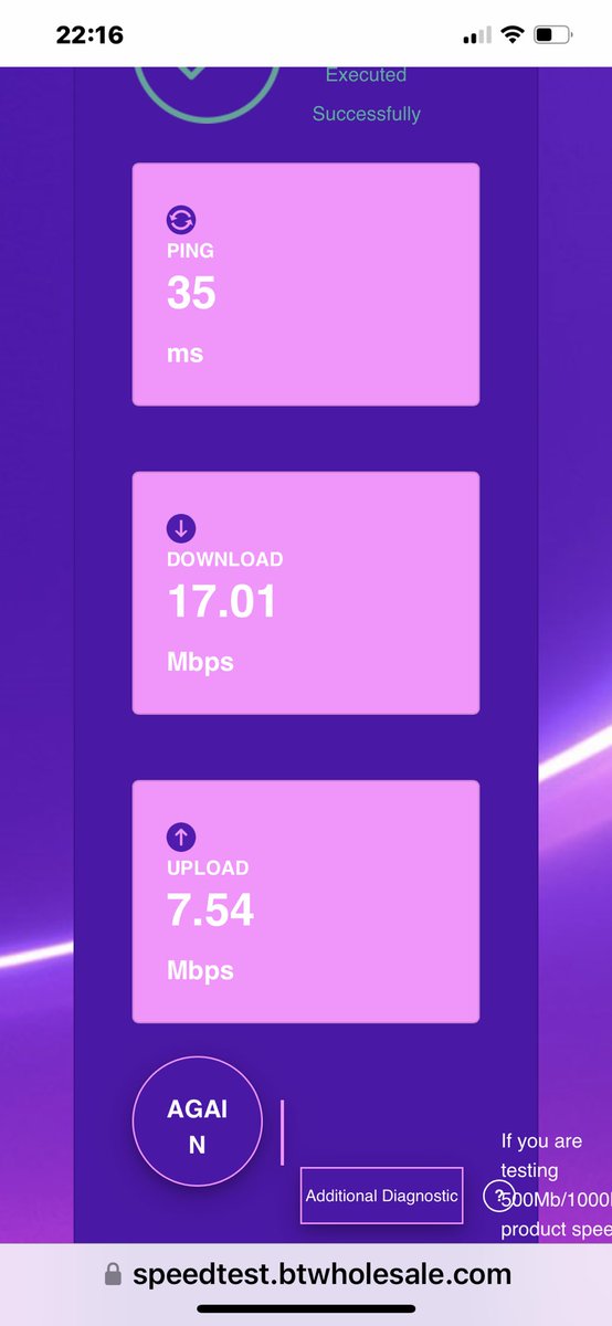 ejwaddington's tweet photo. @EE how do I contact you about the below awful performance https://t.co/FpwQrZ3zmA