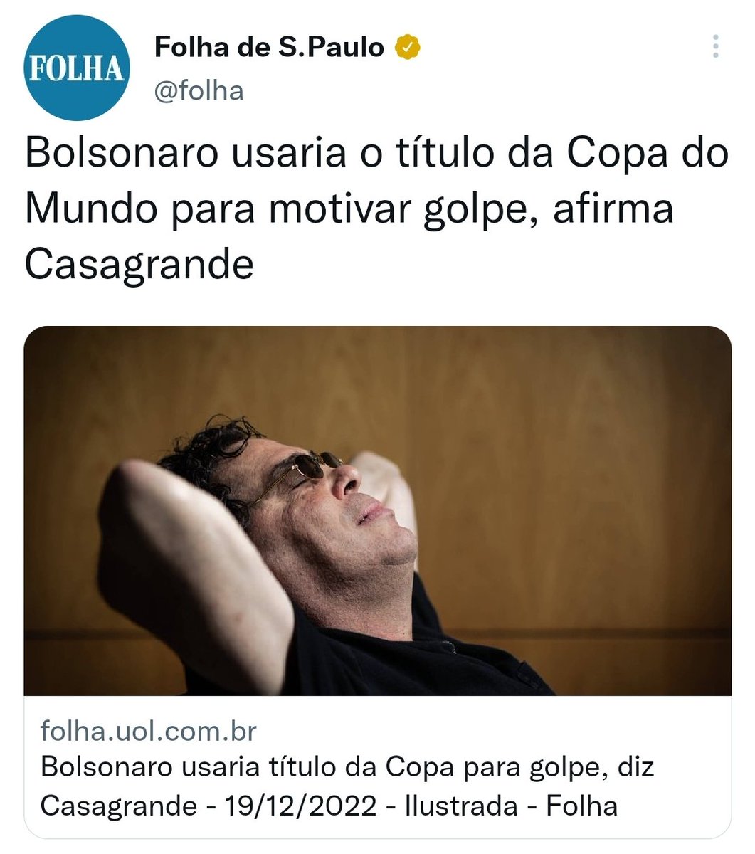 PauloMartins10's tweet photo. Segundo Casagrande, Tite salvou a "democracia" no Brasil https://t.co/WkGRCSr9xw