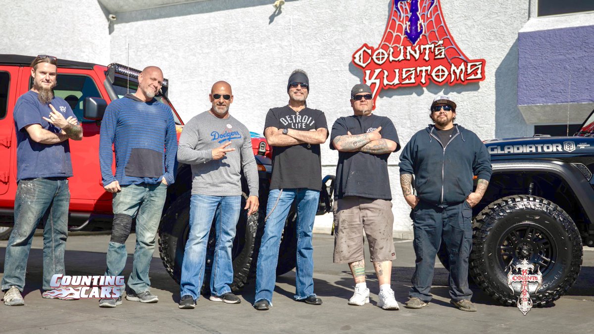 CountsKustoms's tweet photo. These Jeeps could be yours in less than one week! Go to https://t.co/qfTSoOZFc8 for the best Christmas present ever! #history #lasvegas #countskustoms #countingcars #jeeps #campfreedom #hopeiwin https://t.co/o4uSB3NjjU