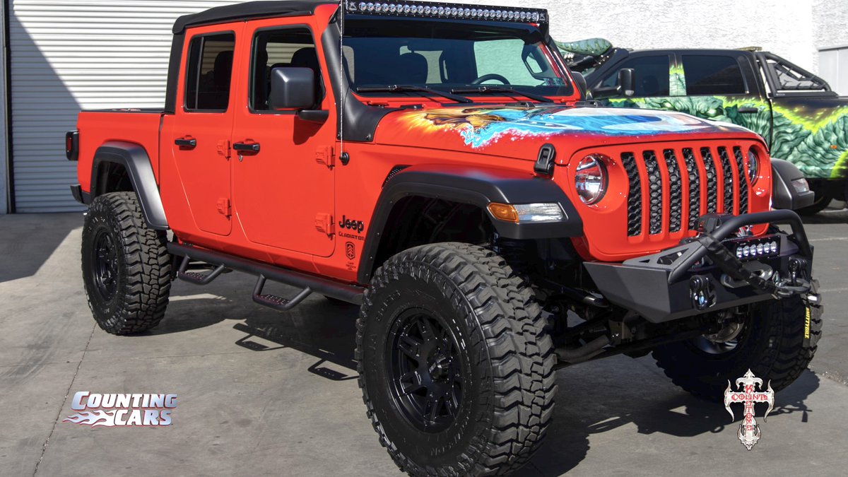 CountsKustoms's tweet photo. These Jeeps could be yours in less than one week! Go to https://t.co/qfTSoOZFc8 for the best Christmas present ever! #history #lasvegas #countskustoms #countingcars #jeeps #campfreedom #hopeiwin https://t.co/o4uSB3NjjU