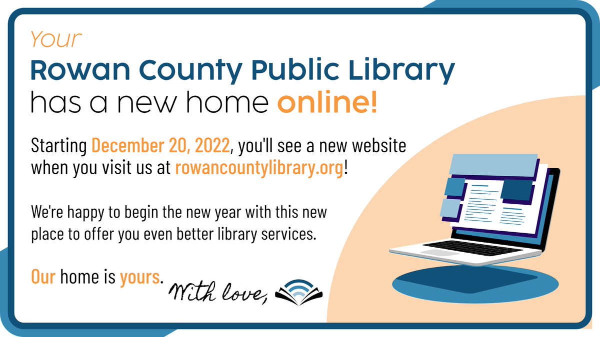 Our new website launches tomorrow! We're so excited to share this with you, because input from patrons like YOU helped it take shape. 💙