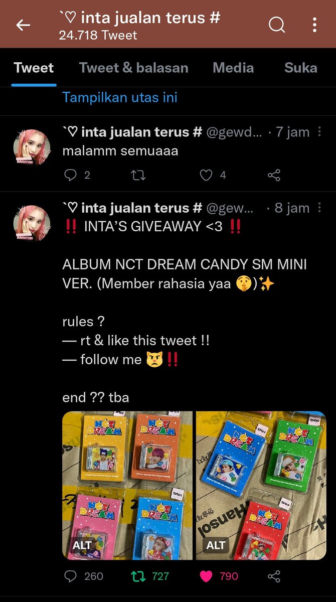 mangows2's tweet photo. @gewdung Done all rules, thank u giveawaynya kk, wish me luck https://t.co/Im1wDhQJSB
