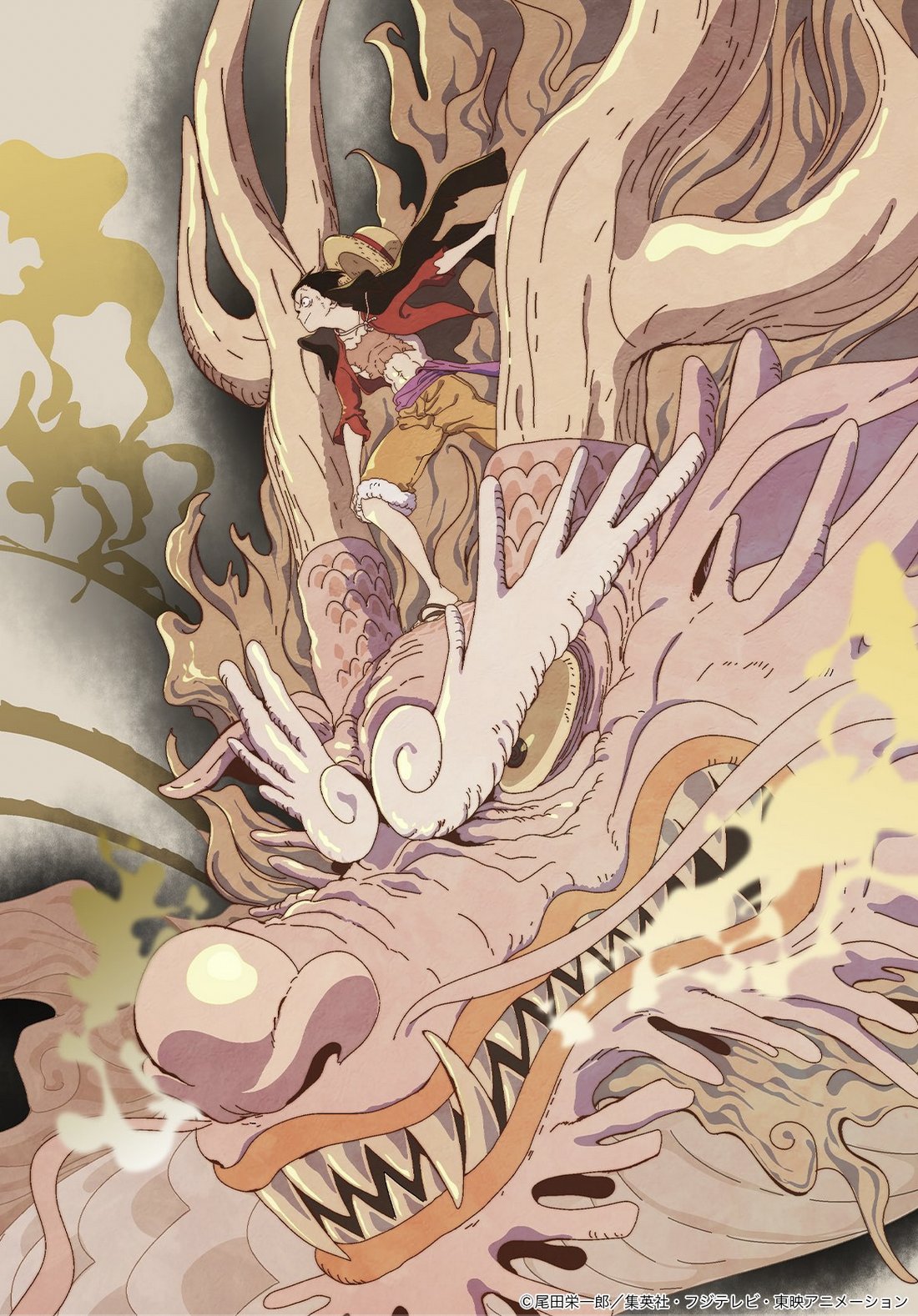 Artur Library of Ohara on Twitter "Official promo art of Luffy and