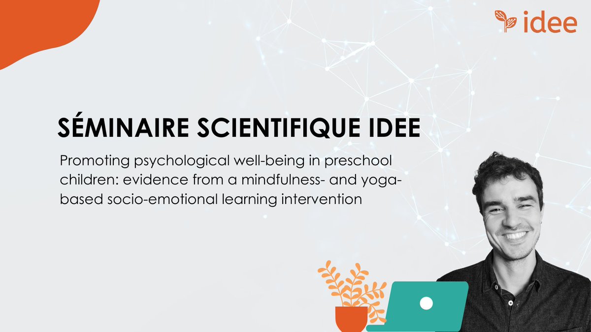 IDEE_Education's tweet photo. 📅 Rendez-vous le 19 janvier 2023 pour notre troisième #séminaireIDEE en ligne. Il portera sur l'évaluation de sessions d'apprentissage socio-émotionnel intégrant des techniques de yoga et de pleine-conscience en école maternelle en France.
✒ S'inscrire : https://t.co/cVCFARnaBn https://t.co/vUcHKB7gx3