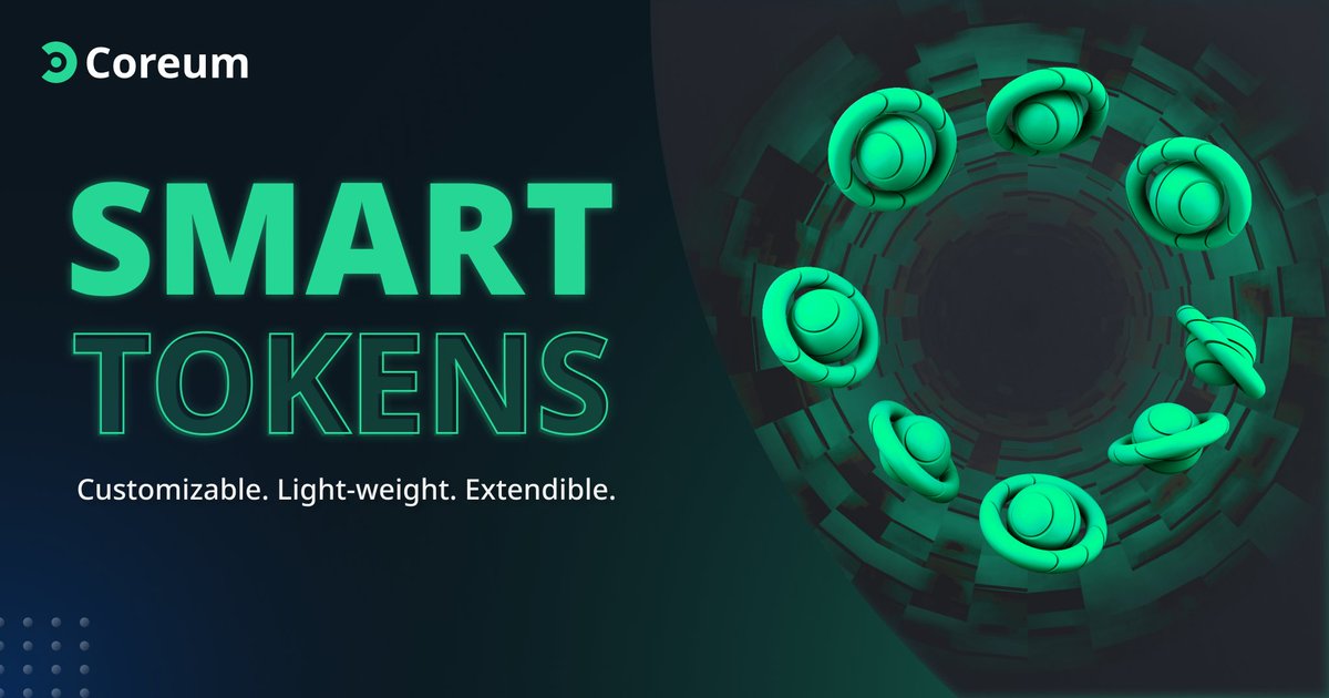 txDevHub's tweet photo. #Coreum introduces the next generation of blockchain-based assets, supercharged with #SmartContracts

Tackle powerful use cases with the ability to program native tokens in order to execute contract-like functions independently.

🔗Learn More: https://t.co/OswSB8uvAF https://t.co/hrddzf8ajL