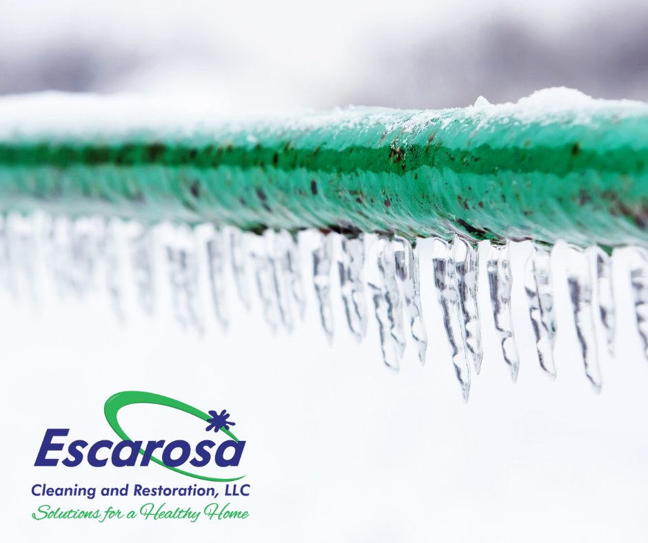 If you are a victim of frozen &amp; or burst pipes call our 24 HR Emergency Line right away! Getting your home dried out &amp; stopping the possibility of mold is the first step! 850-432-6060

#frozenpipes #coldweather #burstpipe #waterleak #waterextraction #damagerestoration #pensacola