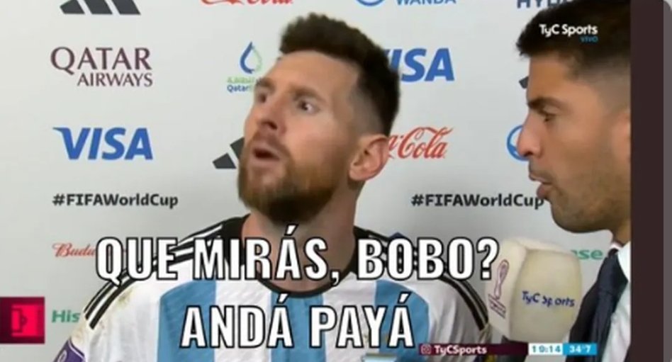 When I see people on Linkedin posting business lessons from Messi's win of the World Cup.

Phrases like...

"Here is why we should be more like Messi at work."

#WorldCup2022 #WorldCupFinal #FIFAWorldCup