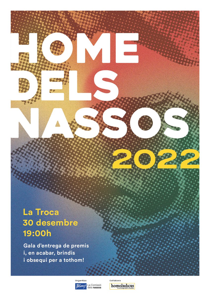 homedelsnassos's tweet photo. Ja podeu votar entre els 10 nominats a Home dels Nassos 2022 dels @blausgranollers. Seguiu l'enllaç present  a la bio del perfil.

Participar pot tenir premi! Entre totes les votacions es sortejarà un val de 100€ a bescanviar a la botiga de jocs @HomoludicusG https://t.co/j6HAI5jAtn