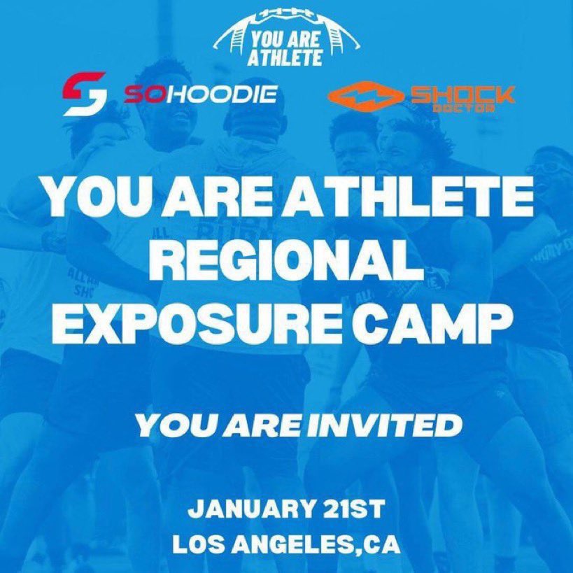 Thank you for the invite <a href="/youareathlete/">You Are Athlete</a> <a href="/ShockDoctor/">Shock Doctor</a>