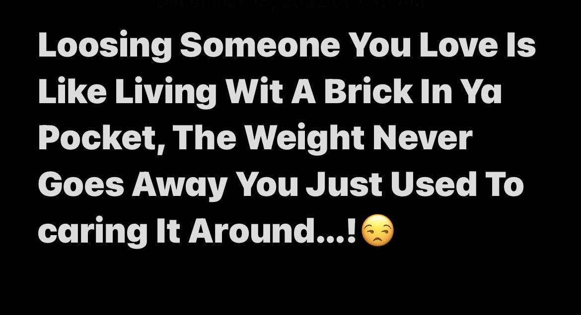 That’s a whole different kind feelin 😒💔..