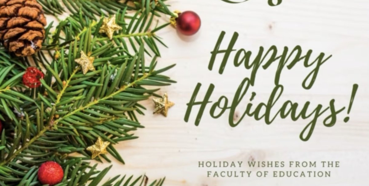 University of Alberta Faculty of Education tweet media