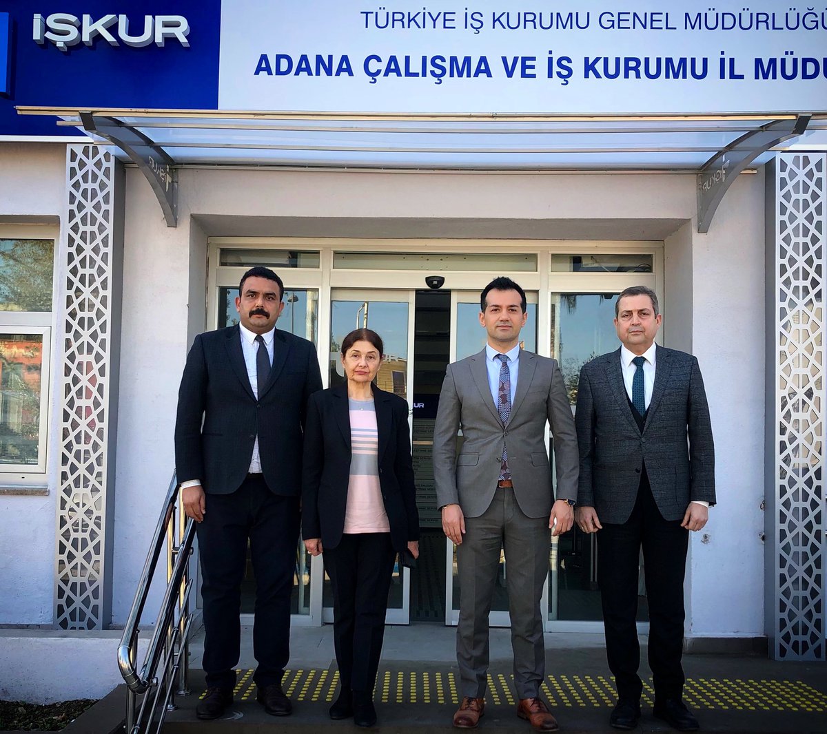 İşkur İl Müdürlüğünü ziyaret edip,çalışmalar hakkında bilgi aldık..