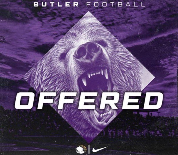 Dexupnexttt99's tweet photo. Blessed to receive a offer from Butler @CoachBVignery @Coach_JL51 @GETrailblazerFB https://t.co/oWTkyj2xMD
