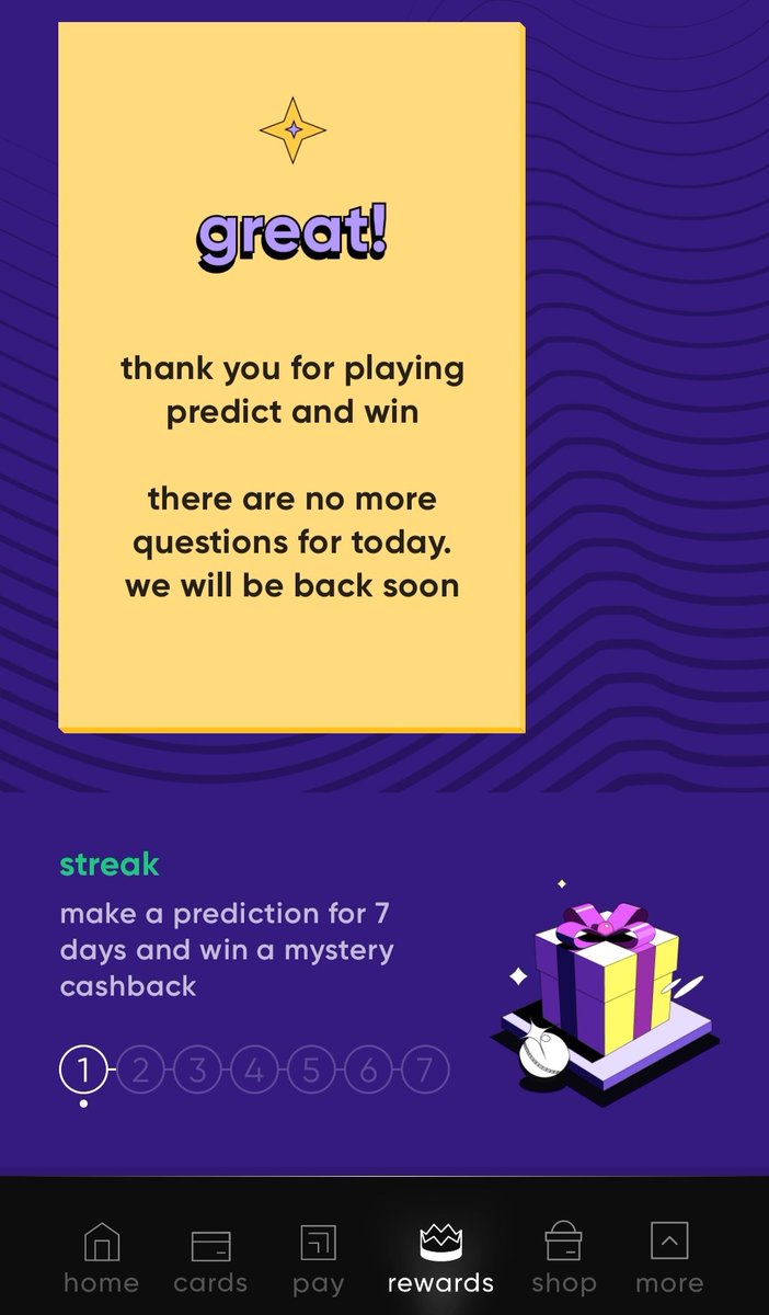 jmsdevj's tweet photo. Seems the team which updates the "Predict &amp; Win" daily questions in @CRED_club app went on vacation 😅. 
No questions presented for predictions today (or it's not showing only for me 🤔?) 

#Cred #CredApp @kunalb11
#vacationmode #holidayseason
#predictandwin #credcoins #bidblast https://t.co/AczYX2SS2u
